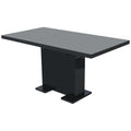 High Gloss Black Extendable Dining Table N82872
