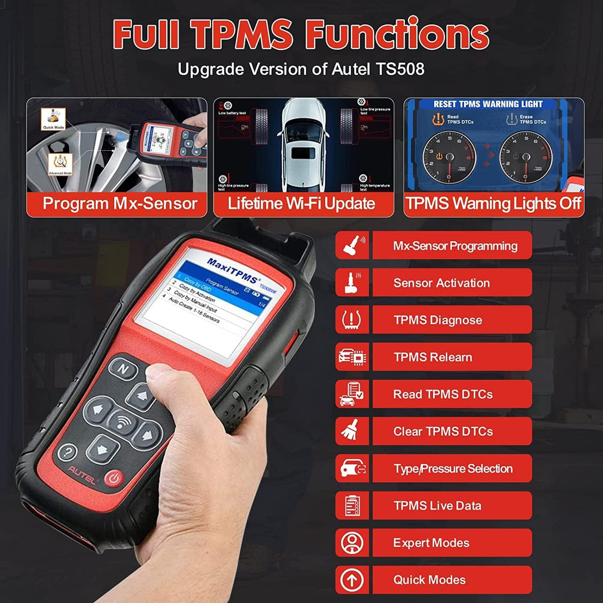 TPMS Relearn Tool, Wi-Fi Version, TPMS Programming Tool N146