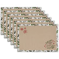 13x19" 6 Piece Placemat Set W429032