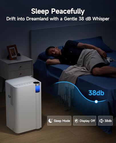 34 Pints Dehumidifier with Drain Hose X90906