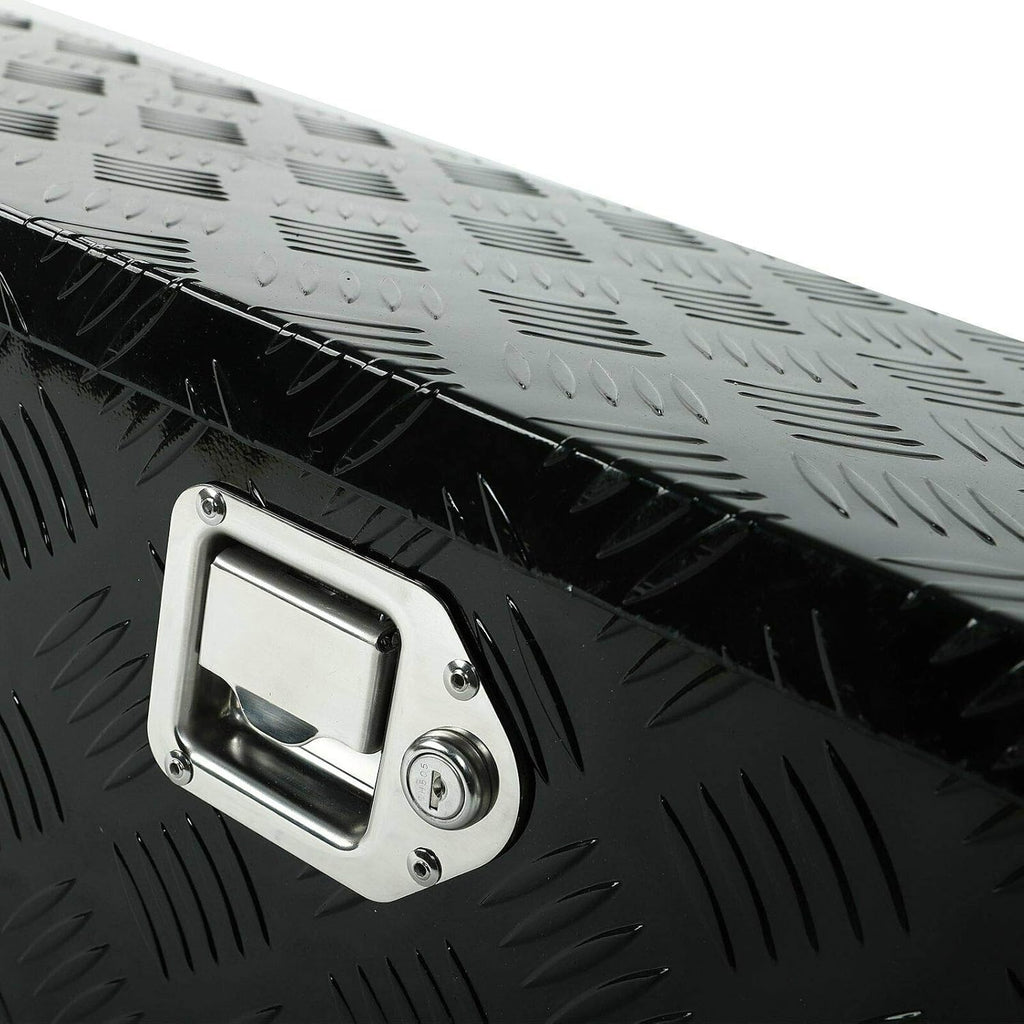 Black Aluminum Pick Up Truck Bed Tool Box U9268