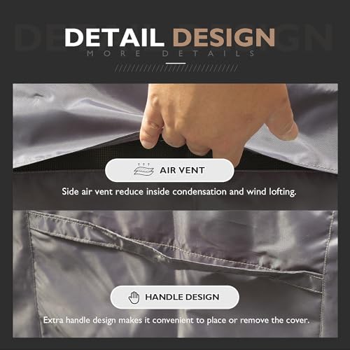 600D Waterproof Outdoor Sofa Cover for Rectangle Table and Chair Set O3550
