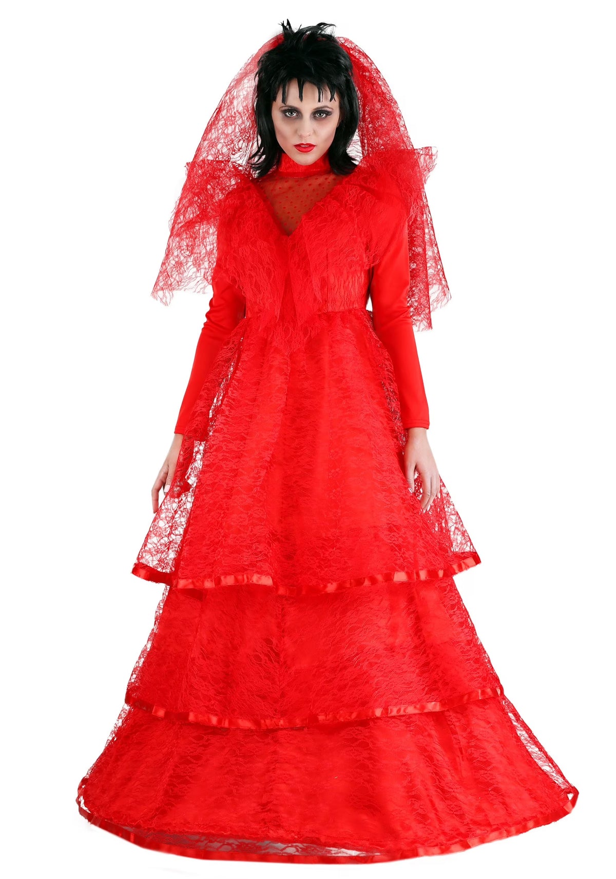 Gothic Wedding Dress Costume Y211