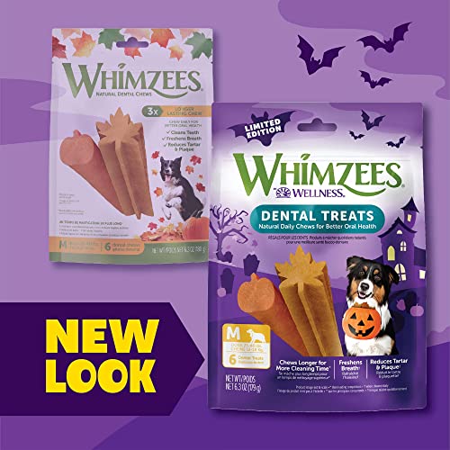 6 count Pack of 4 Natural Dental Chews for Dogs C949151