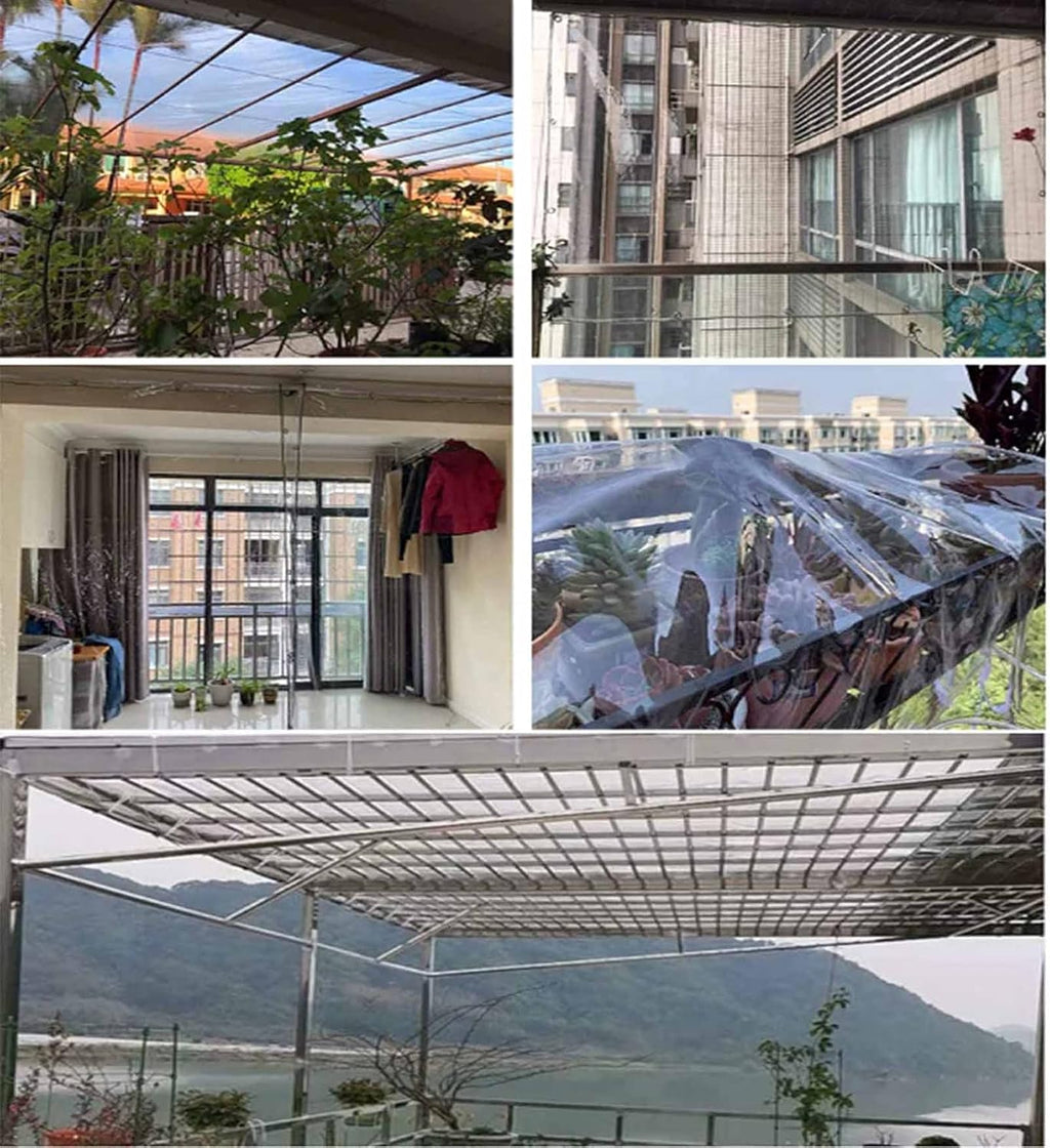 0.35mm Clear PVC Tarpaulin Cover A809