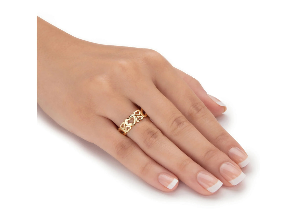 10k Yellow Gold Eternity Ring Y943