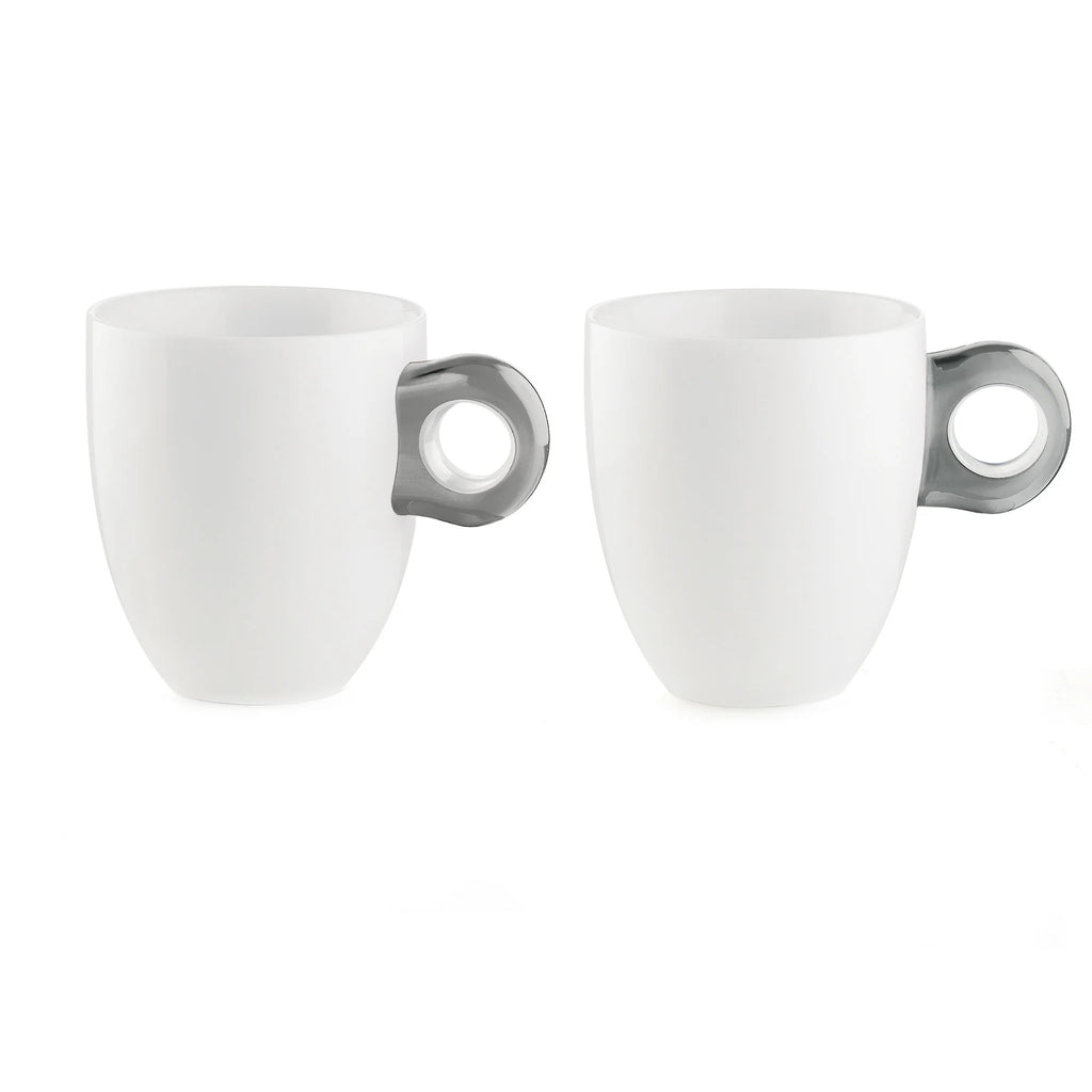 Set of 2 Clear Mugs A518695