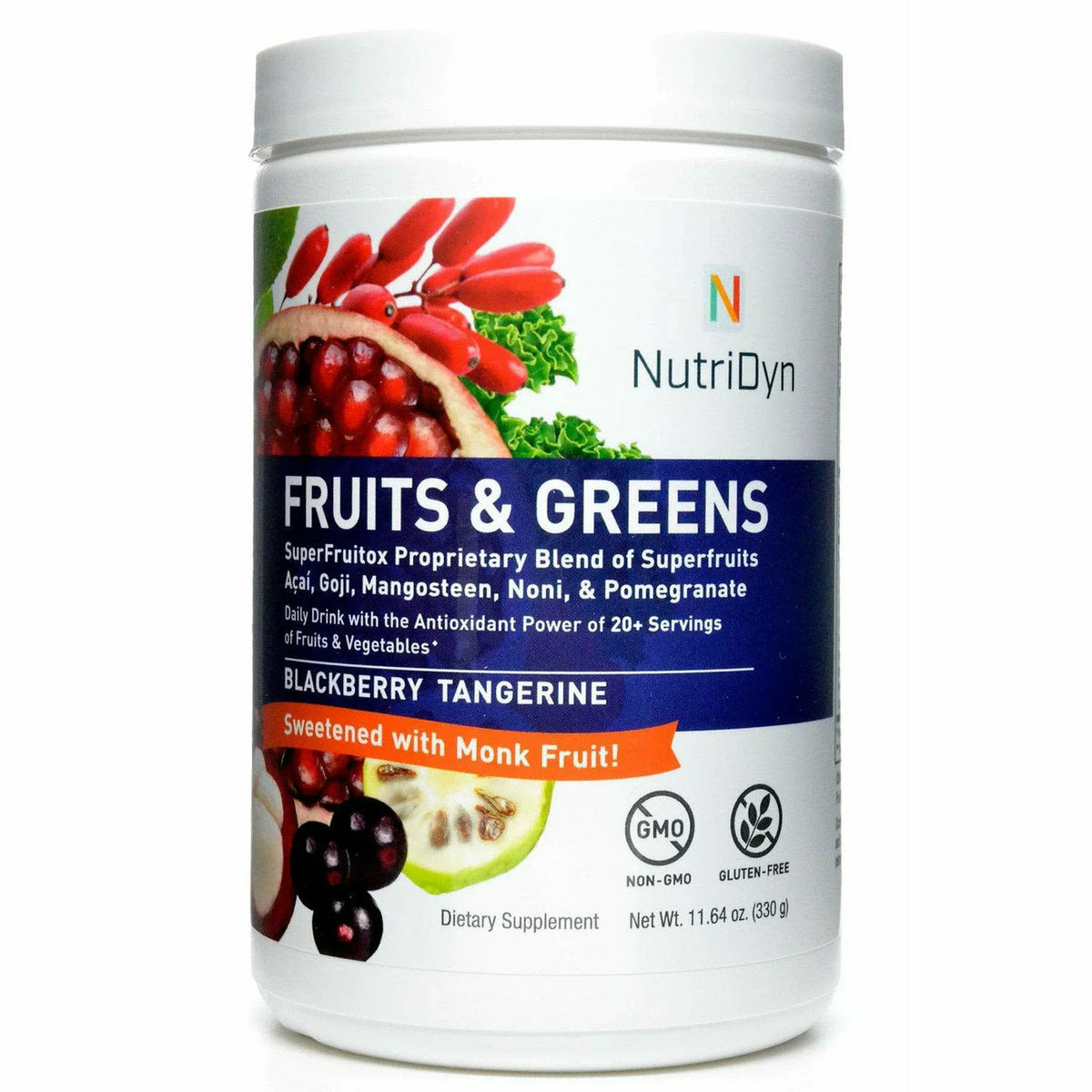Blackberry Tangerine Fruits & Greens E4367