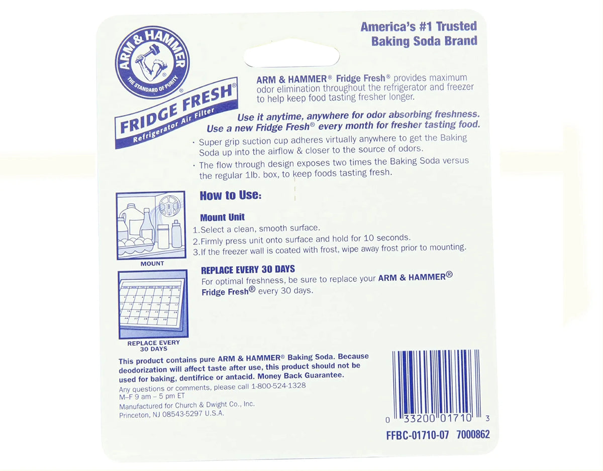 Unscented Baking Soda, 5.5 oz, 8/Carton O573