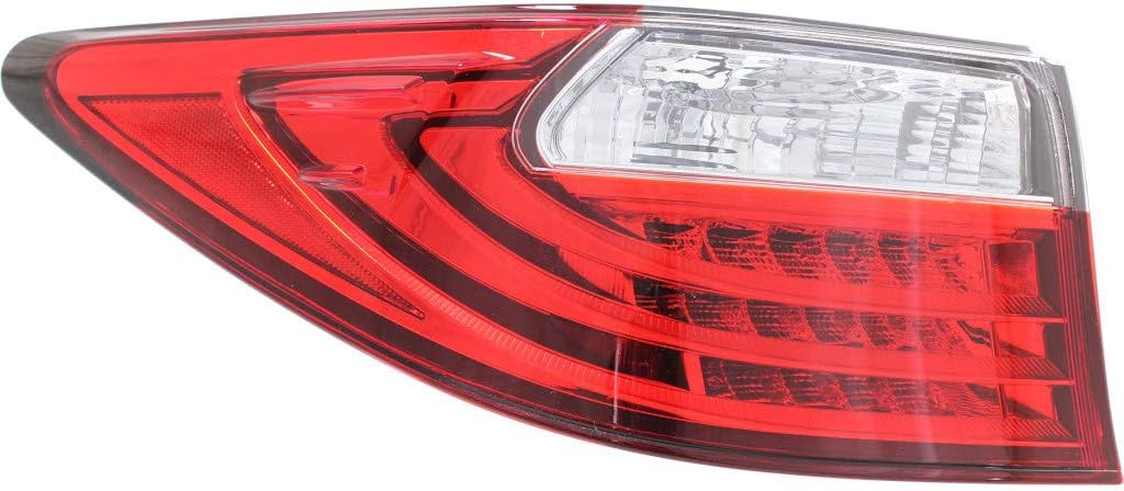 Tail Light Assembly Driver Side Outer D70467
