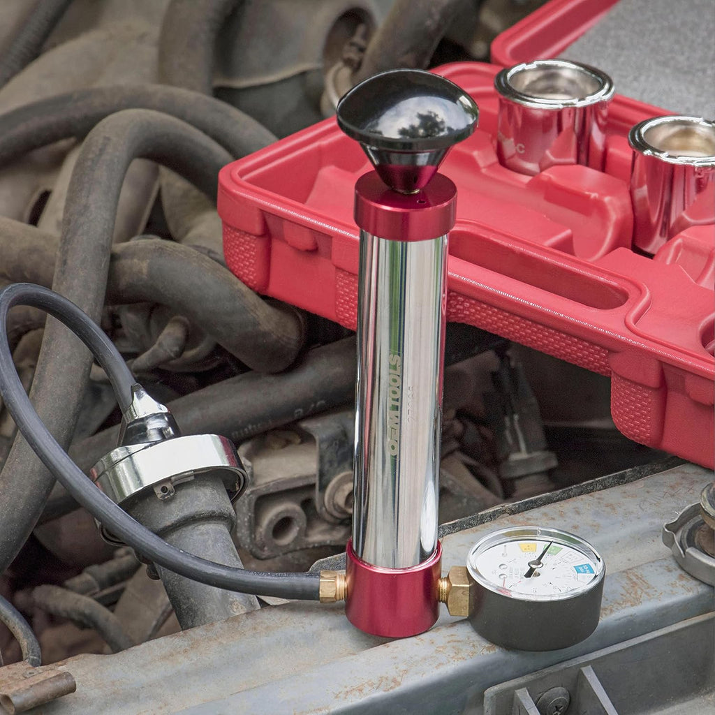 Radiator and Cap Test Kit, Pressure Tester for Coolant System I3190