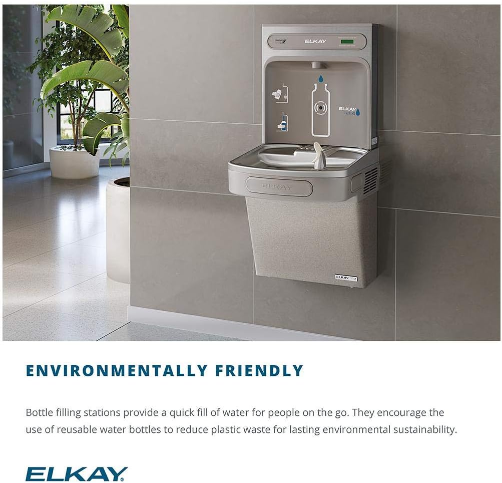 Bottle Filling Station with Single ADA Cooler Stainless F816146