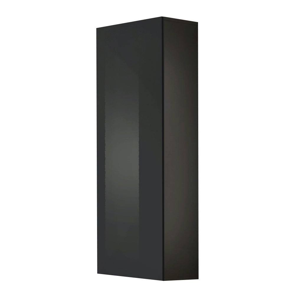 Wall-Mounted Bookcase - Black X276