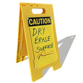 Caution Blank Write-On Folding Floor Sign Plastic Pack of 2 F537