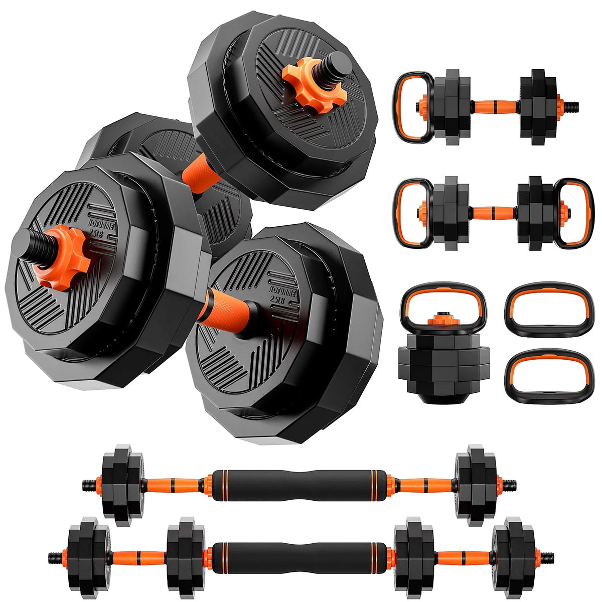62 lbs Adjustable Dumbbell Set R999191