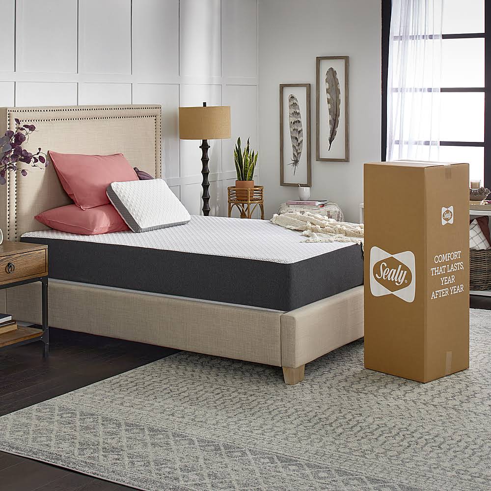 King Memory Foam Mattress-in-a-Box with Cool Clean Cover S3201