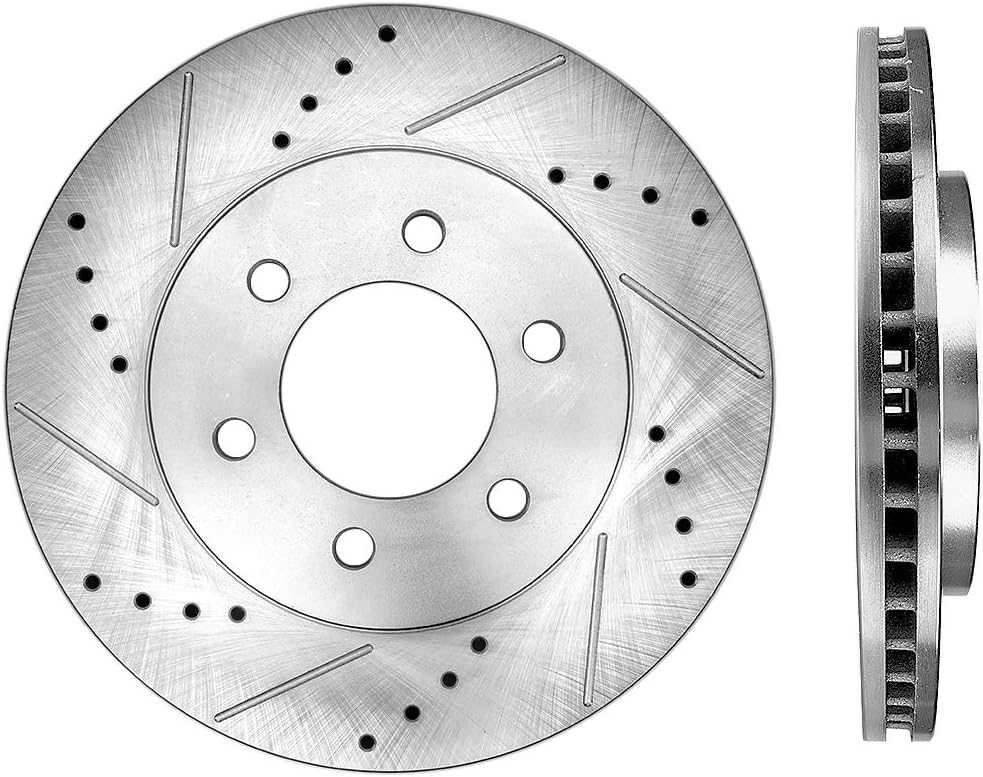 Drilled/Slotted 6 Lug Rotors Y305