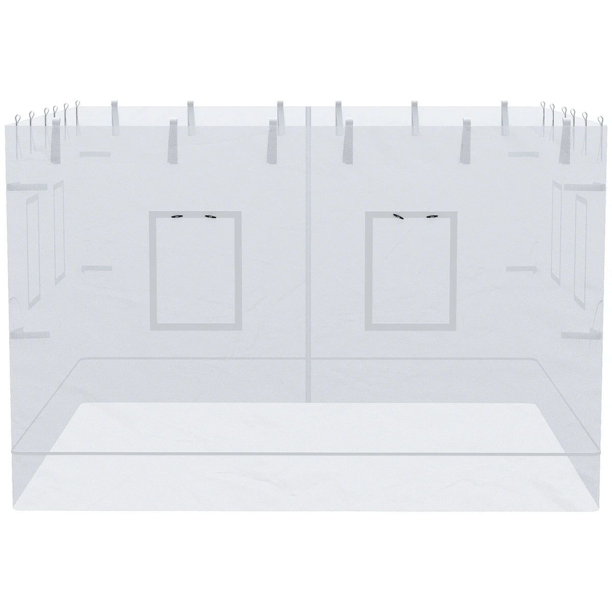 Set of 4 Mesh Screen Sidewalls L2819