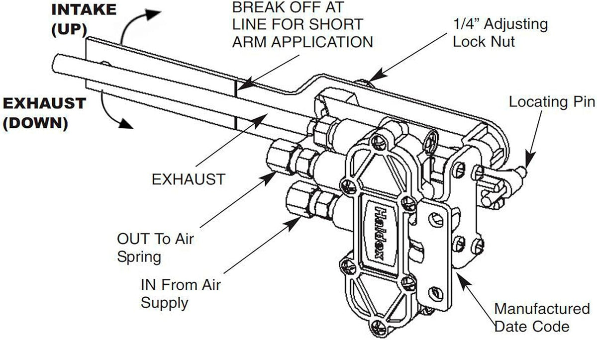 Height Control Valve A600