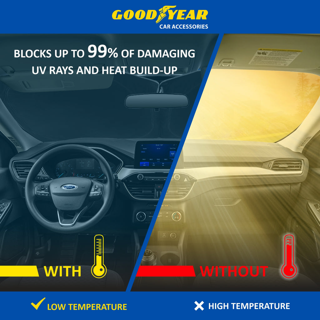 Foldable Windshield Sun Shade for Ford Escape 2020-2023 K2247