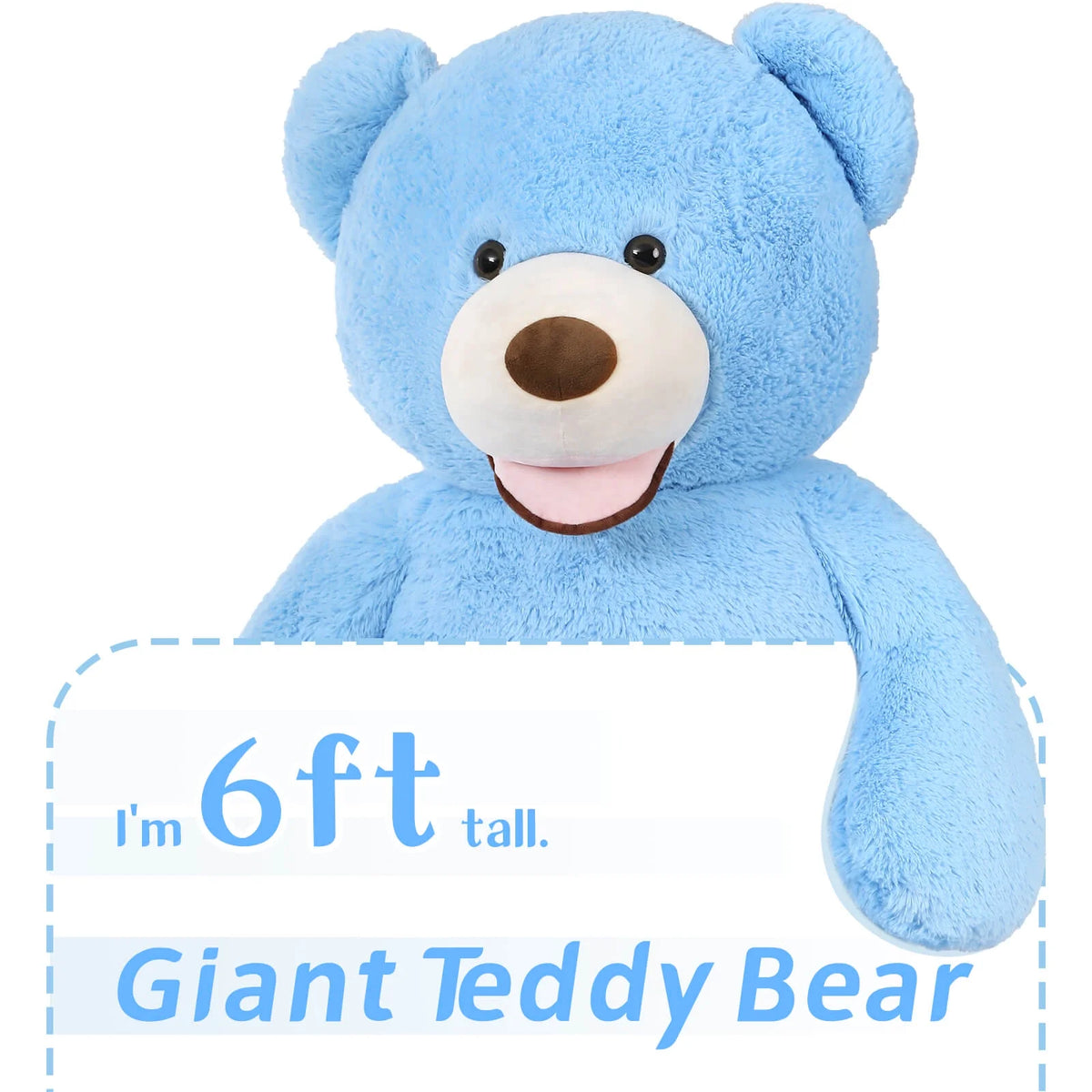 Giant Teddy Bear 6ft Plush Toy P903