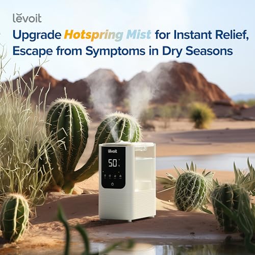 White Smart Warm and Cool Mist Humidifier L741