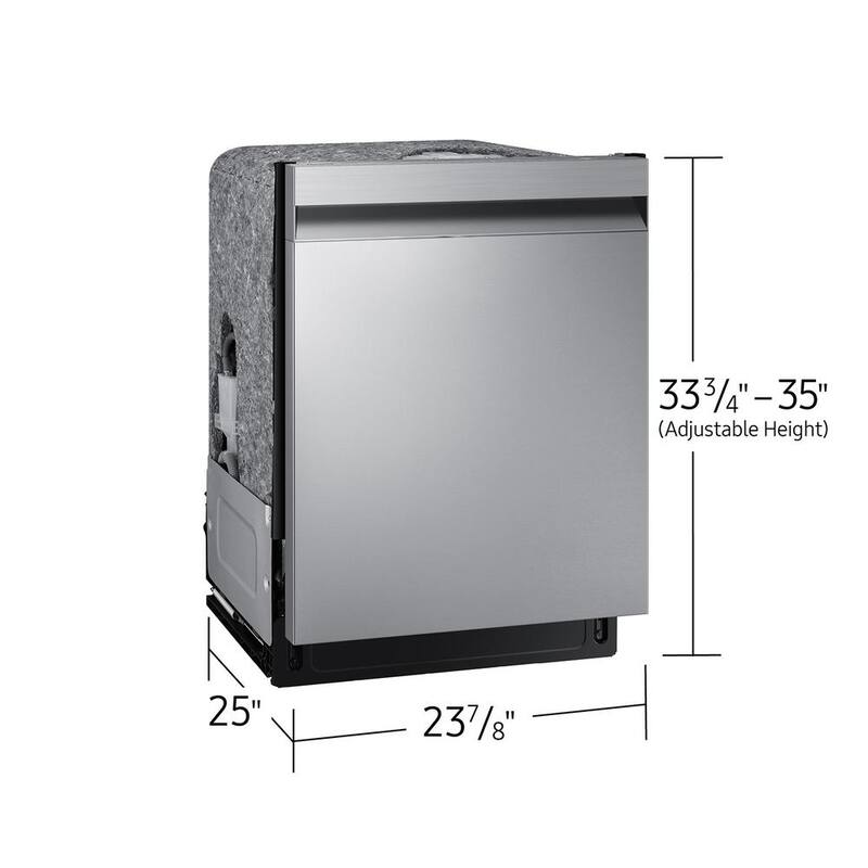 46 dBA Dishwasher with StormWash and AutoRelease Door in Stainless Steel G865