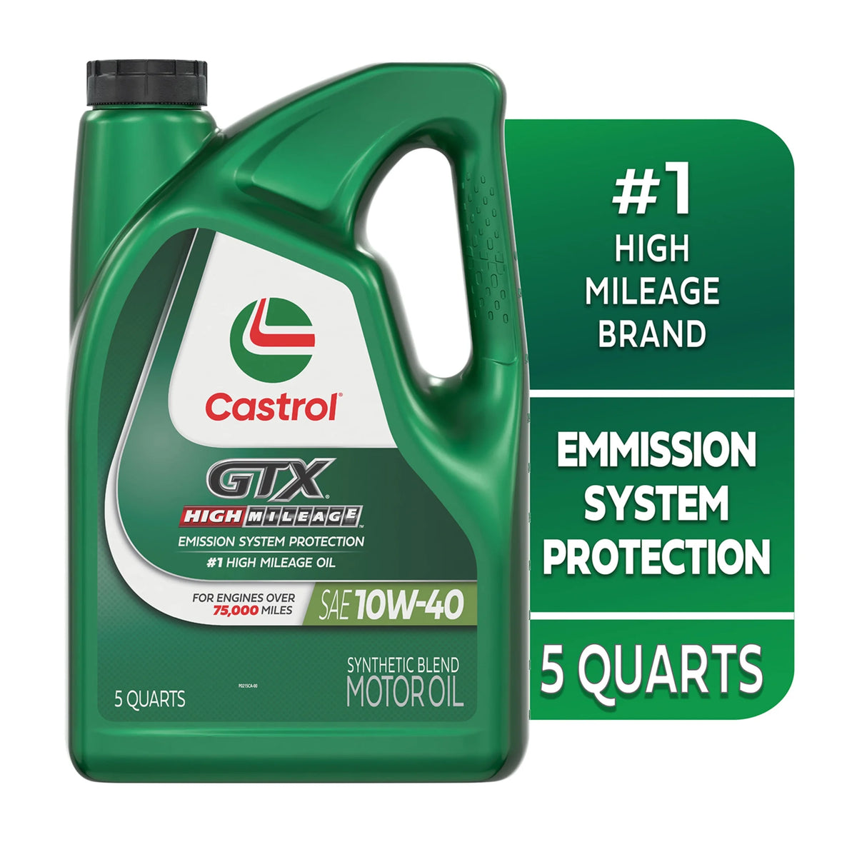 10W-30 Synthetic Blend Motor Oil, 5 Quarts S763620