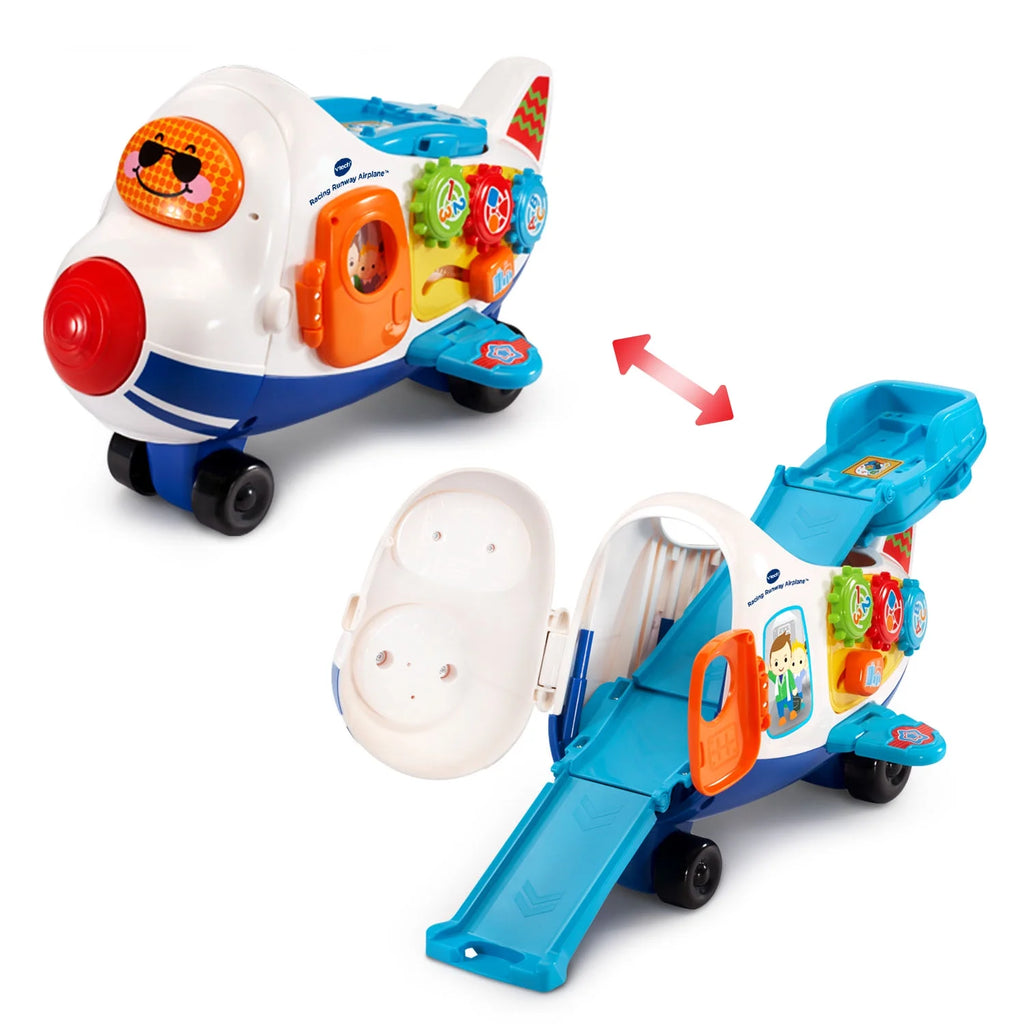 Go! Go! Smart Wheels Racing Runway Airplane with Toy Vehicle Z618633