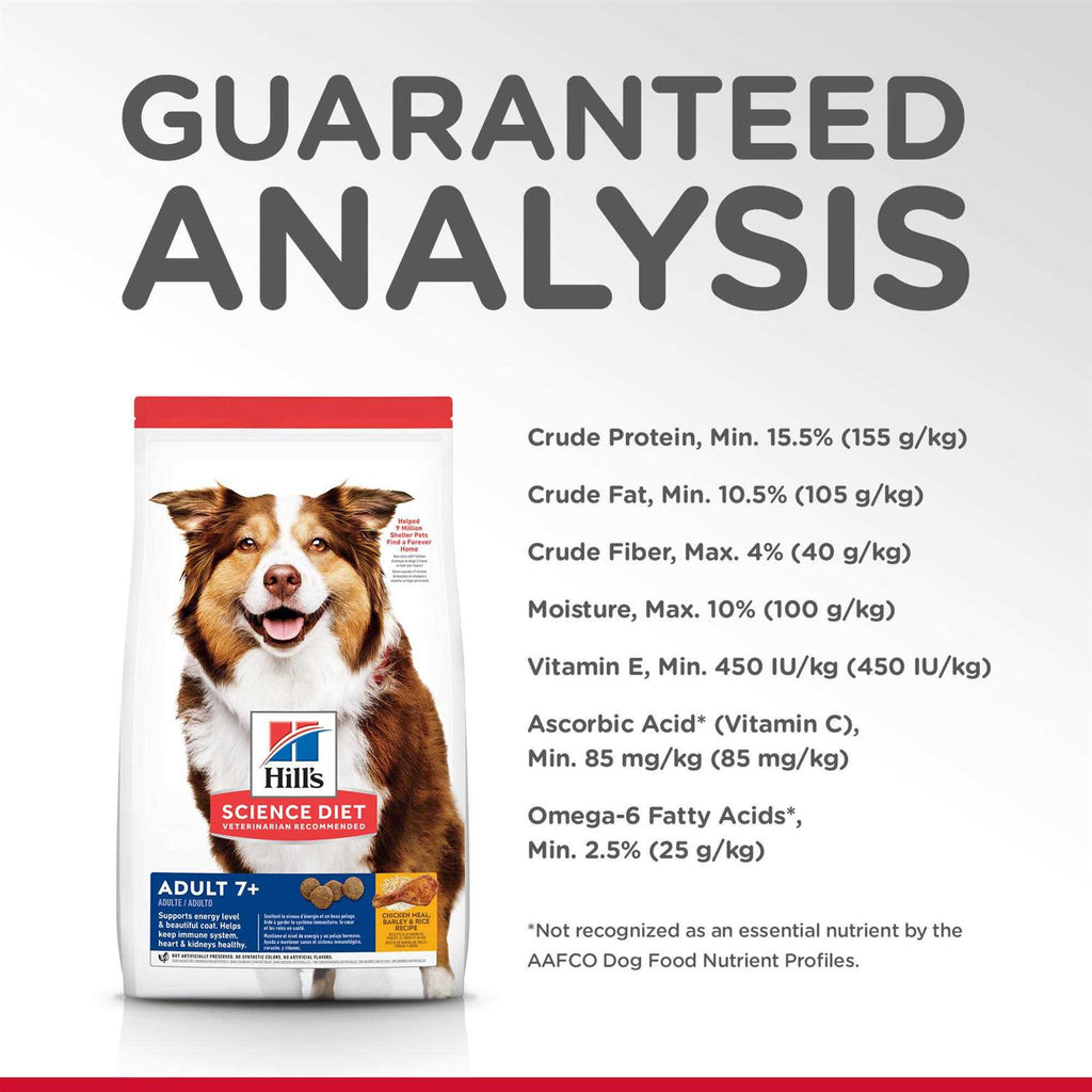 Chicken Adult 7+ Dog Food A8579