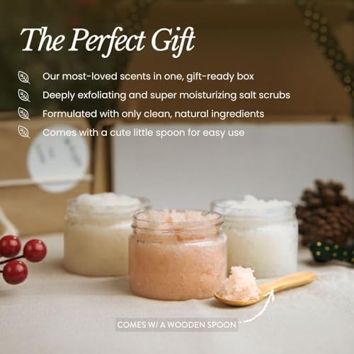 3 pc Sea Salt Body Scrub Gift Set V31991