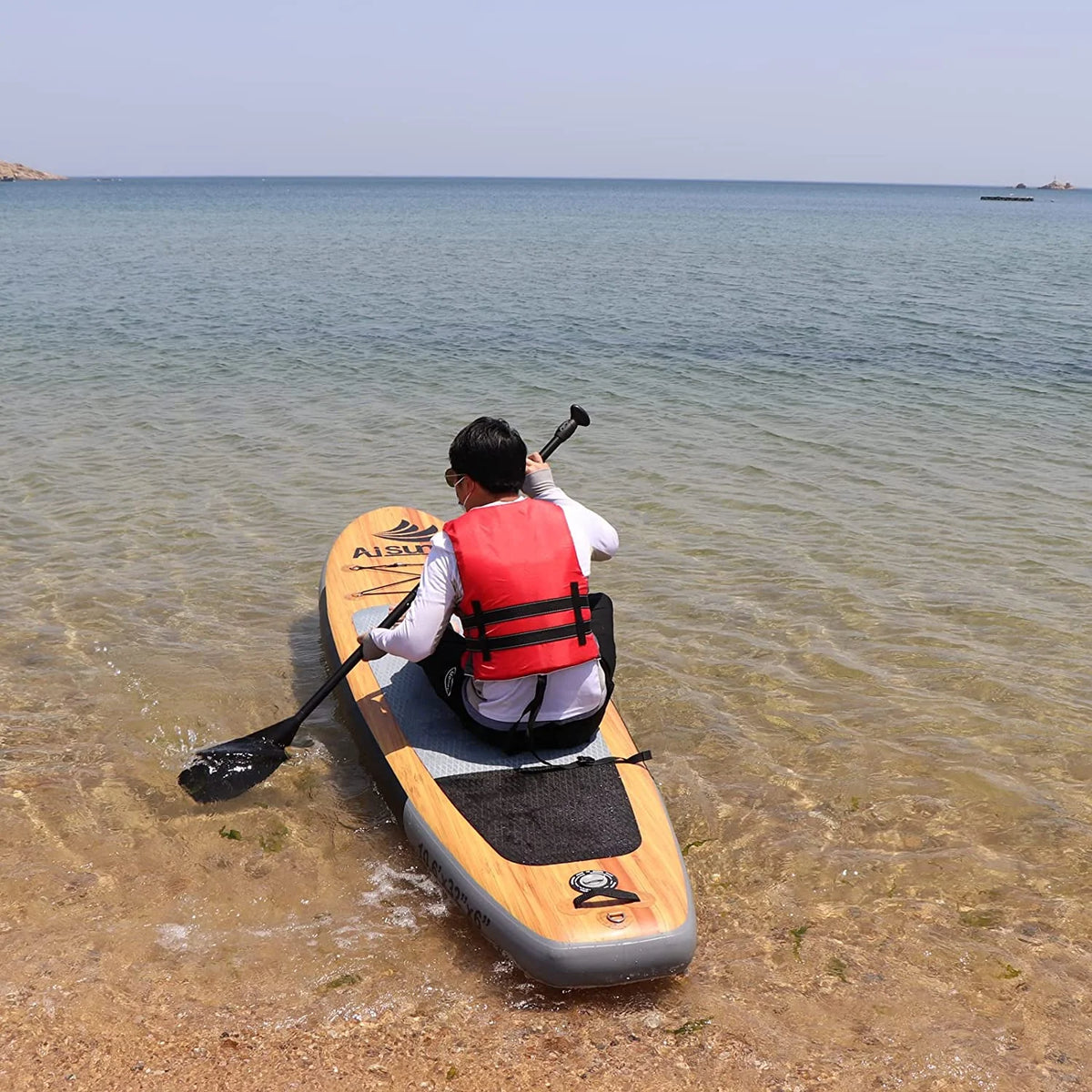 10.6Ft Inflatable Stand up Paddle Board with All Accessories S486804