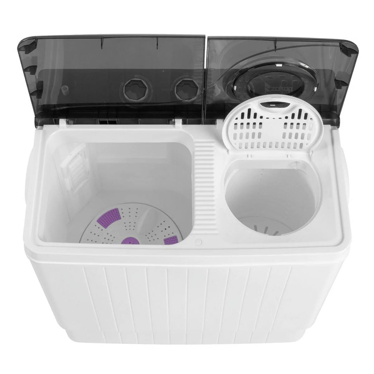 Portable Twin Tub Washing Machine 18Lbs Washer 8Lbs Spinner M677