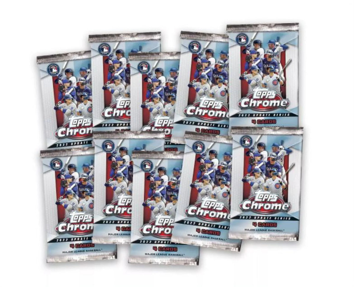 2022 Topps MLB Chrome Update Baseball Trading Card Mega Box K765685