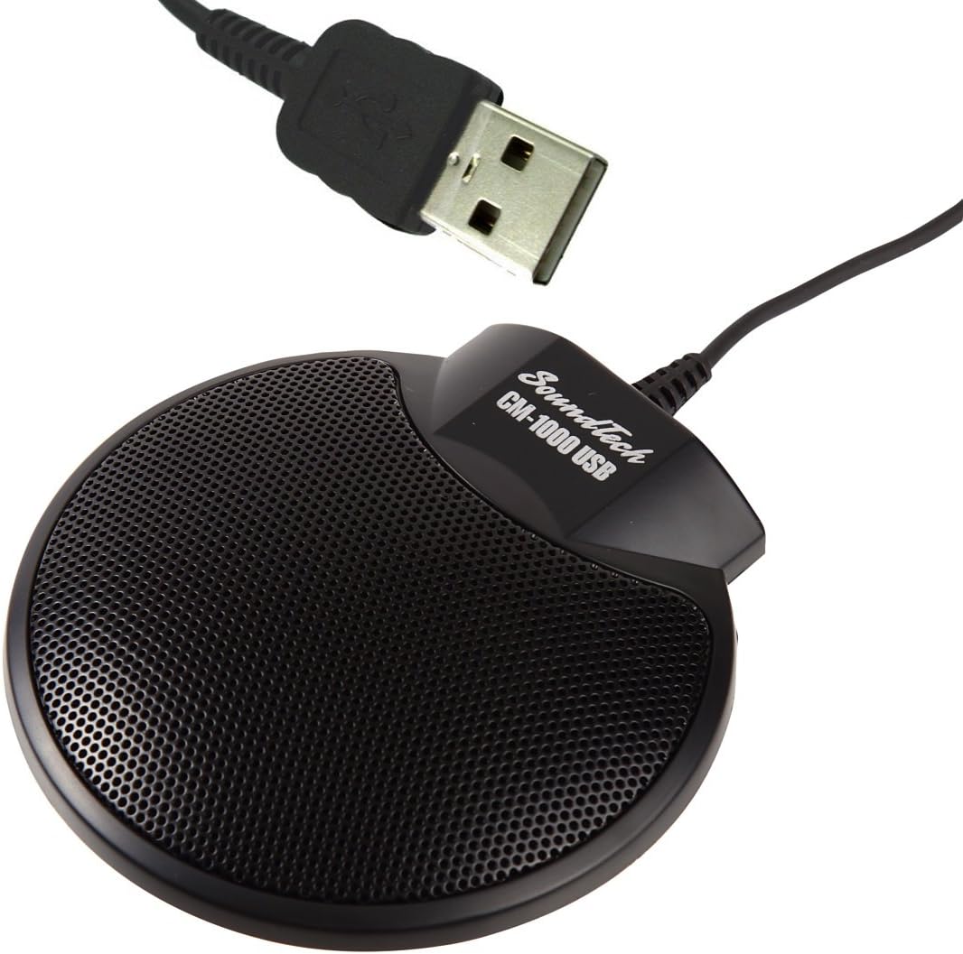 Table Top Conference Microphone with Omni-Directional Stereo USB, Pack of 2 C299