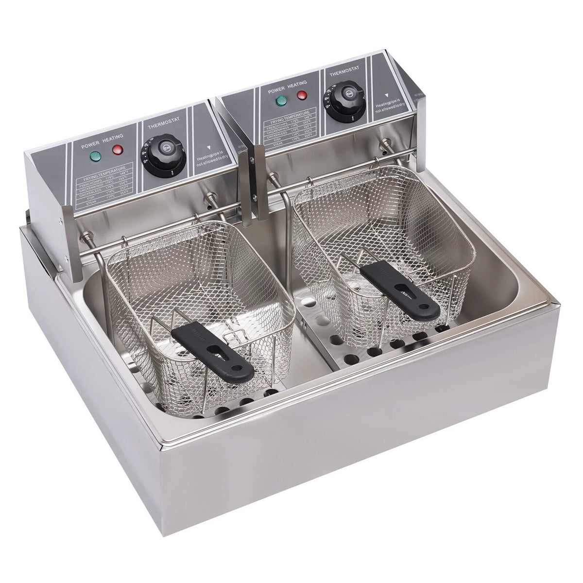 Manual Stainless Steel Vertical Sausage Stuffer with Fryer 2 in 1 Sausage Maker Spanish Churro Maker 12L Fryer C971