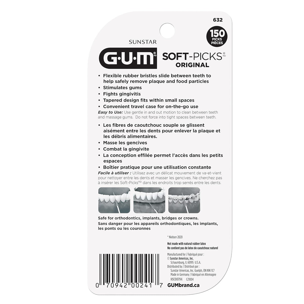 150ct Disposable Interdental Brushes with Carry Case Z17054