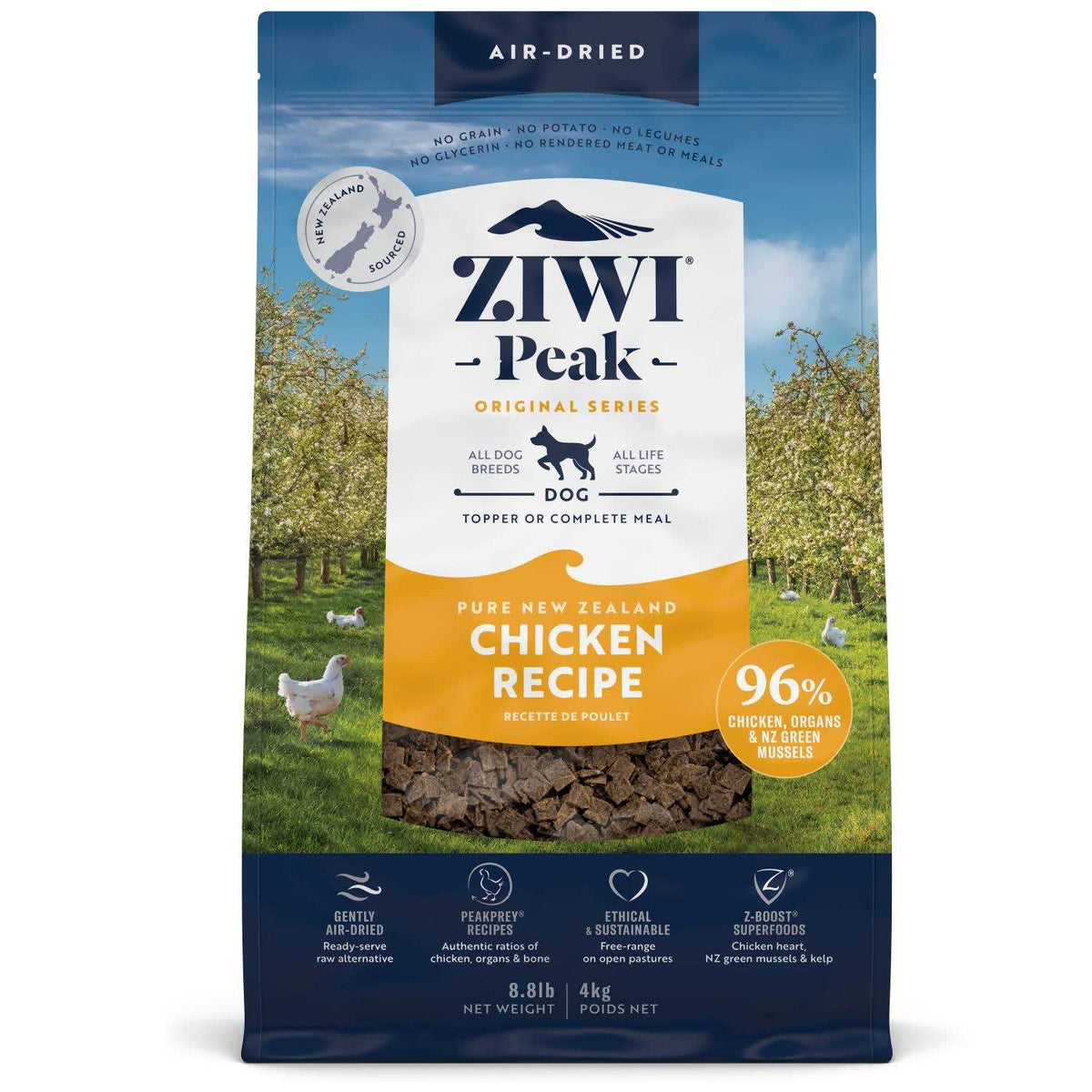 Air Dried Chicken Dog Food V409747