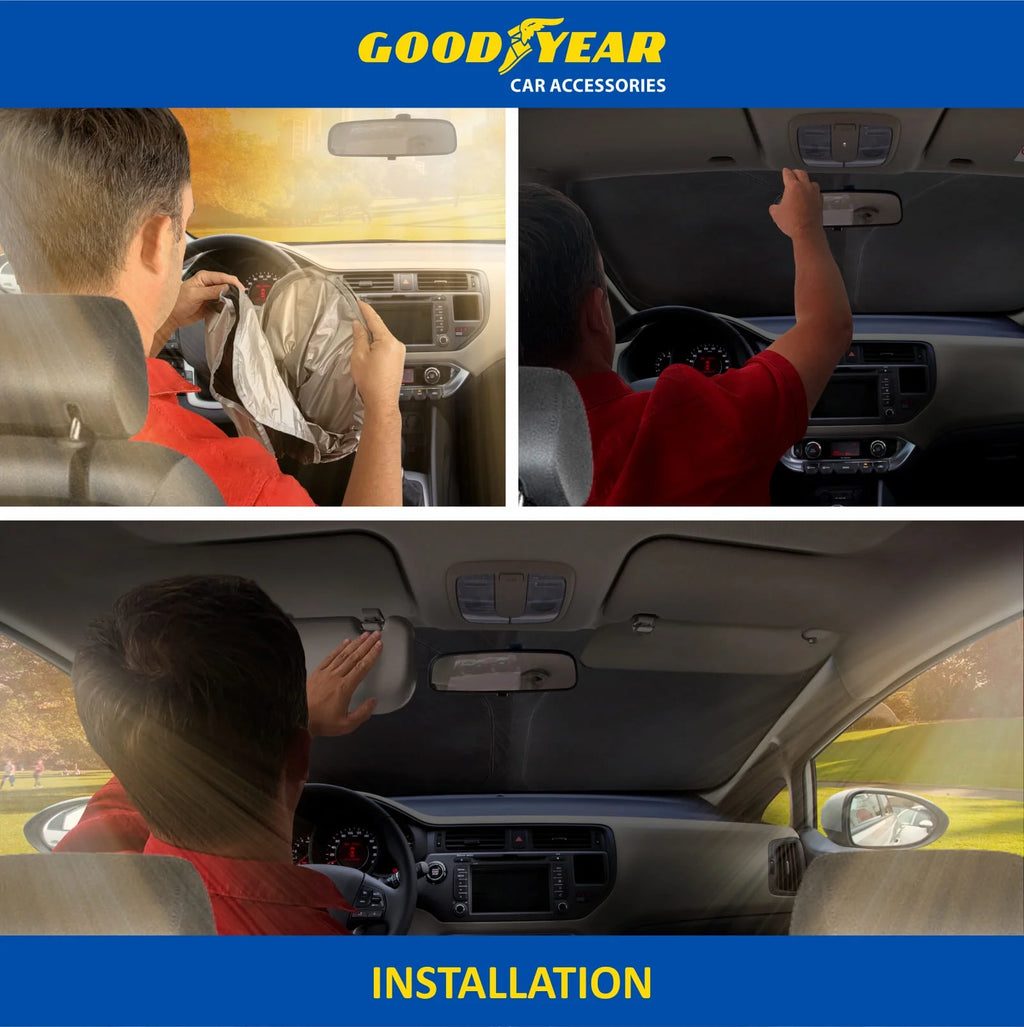 Foldable Windshield Sun Shade for Ford Escape 2020-2023 K2247