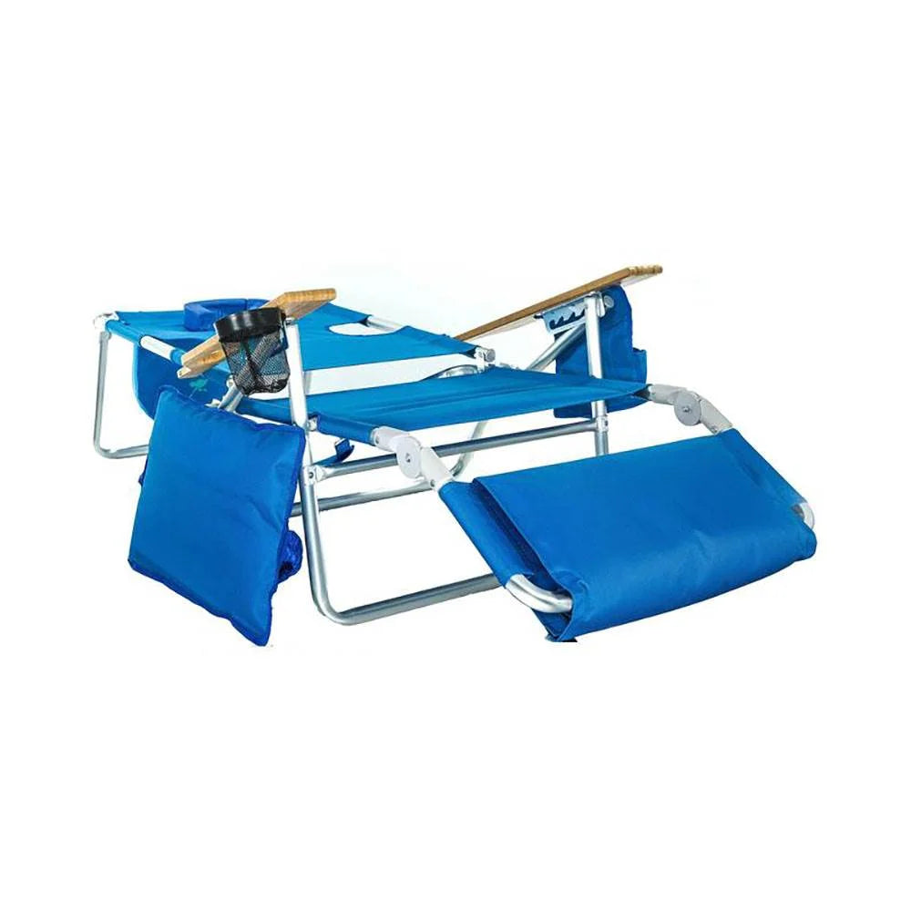 Lightweight Outdoor Beach Lounge Chair with Footrest Z1019