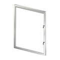 Silver Aluminum Frame Enclosed Magnet Showboard Q832