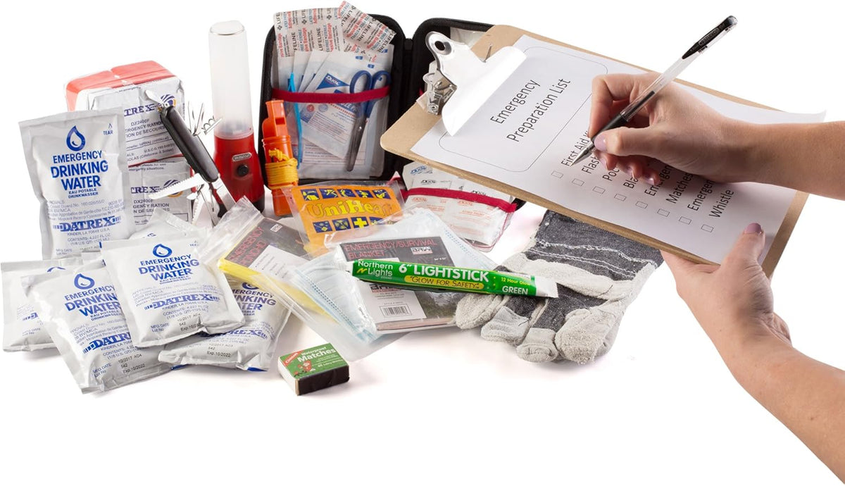 72 Hour Emergency Survival Kit in Red Backpack A143750