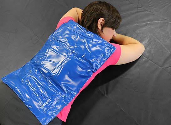 6 x 23 in. Blue-Vinyl Reusable Cold Pack, Neck - Pack of 12 Z8625