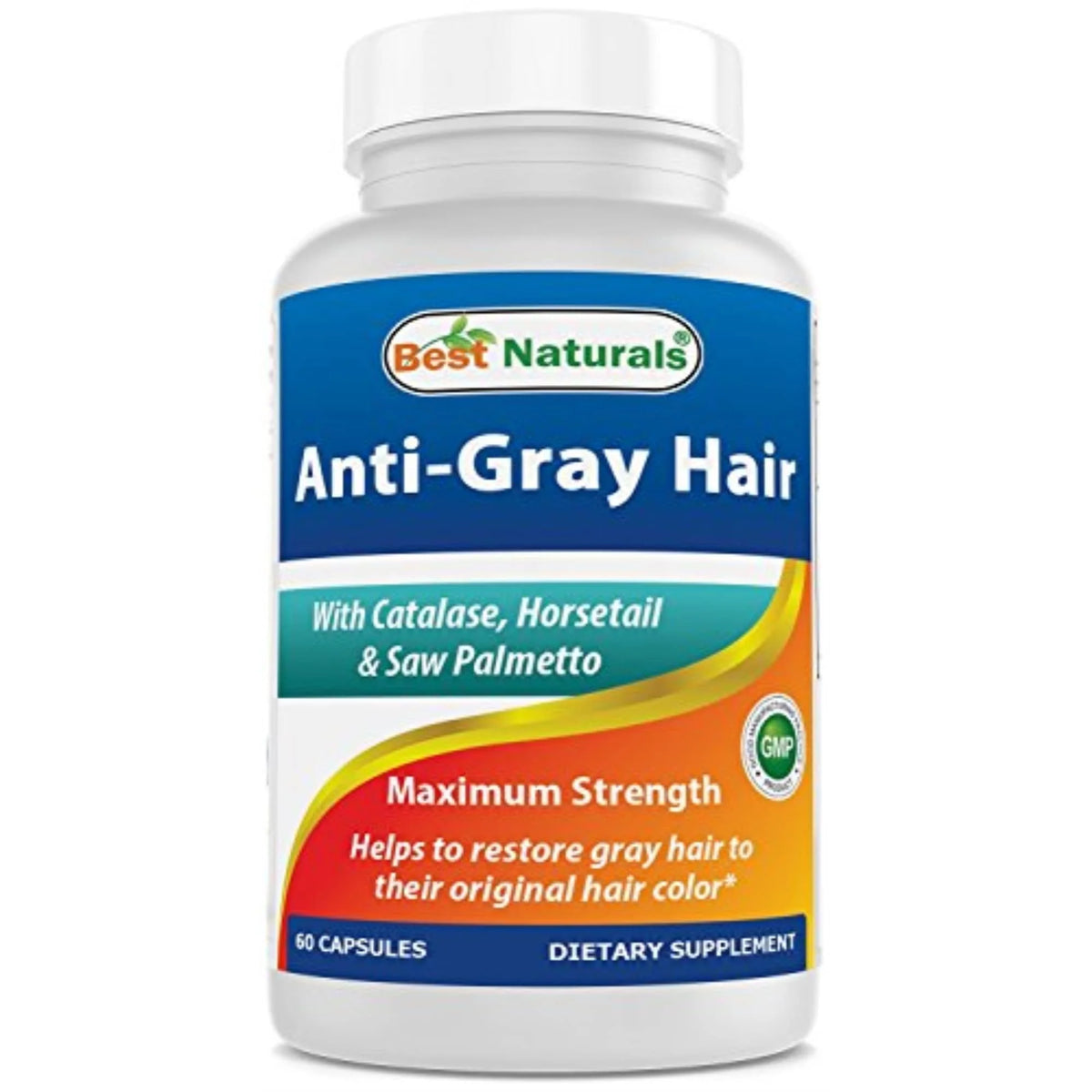 Anti Gray Hair Formula 60 Count Pack of 2 T159923