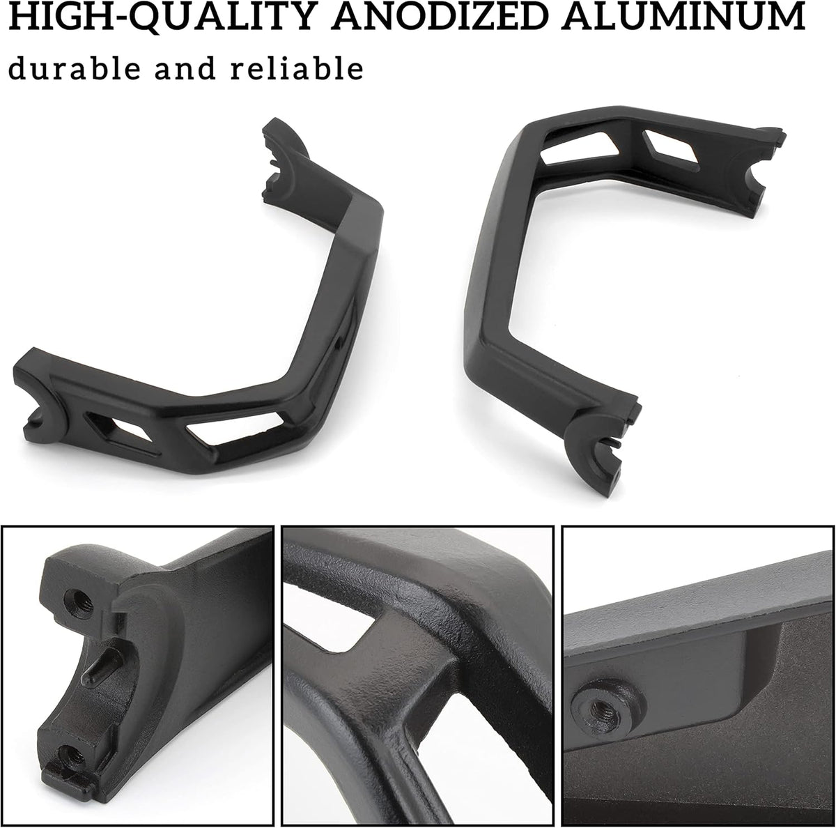 Black Aluminum Hand Guards Protector Kit (2PCS) V18148