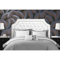 PU Leather Upholstered Button Tufted Headboard A363027