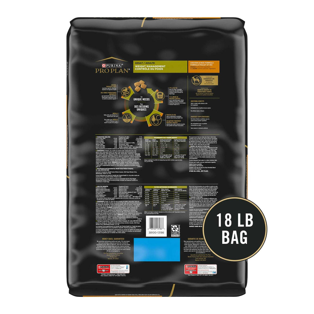 Weight Management Dry Dog Food G9899