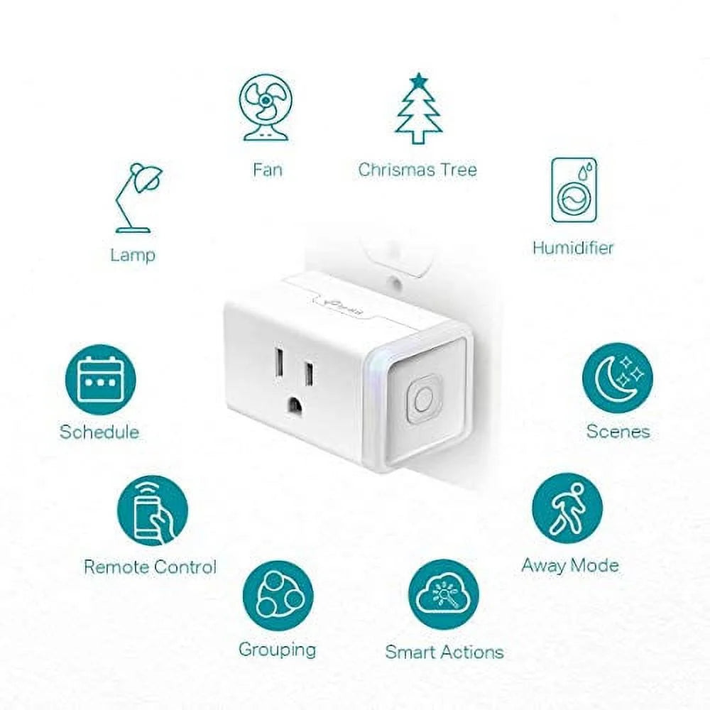 White 15 Amp Smart Plug 3-Pack C255