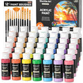 50 Colors Acrylic Paint Set 2oz/60ml Bottles N715
