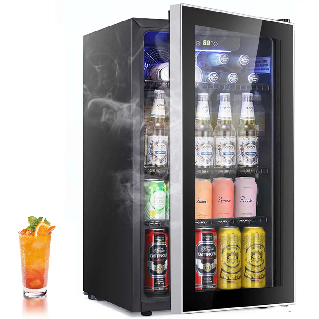 3.2 Cu.ft 120 Can Beverage Refrigerator Cooler K2632
